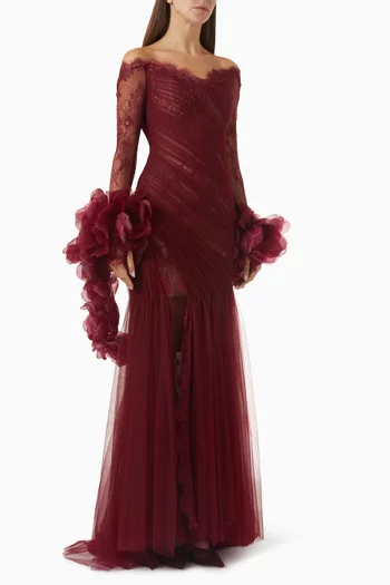 Veloura Gown in Lace