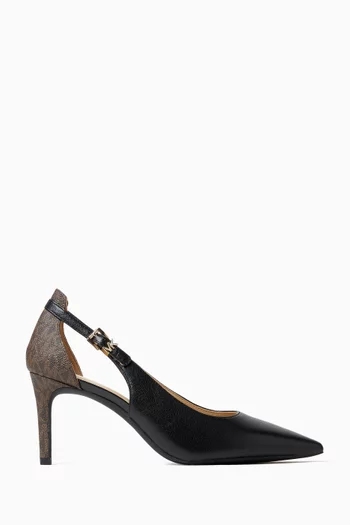 Rachel 85 Flex Pumps in Leather