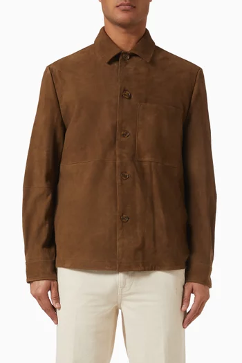 Commuter Jacket in Suede