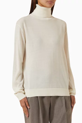 Serenata Turtleneck Sweater in Cashmere