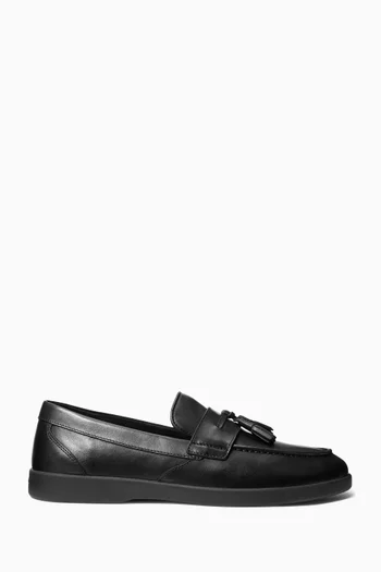 Wesley Tassel Loafers in Leather