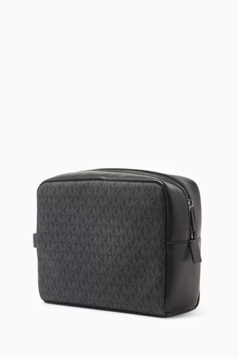 Hudson Travel Kit in Signature Logo Canvas