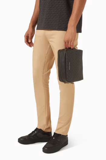 Hudson Travel Kit in Signature Logo Canvas