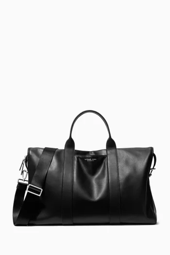 Slouched Duffle Bag in Leather