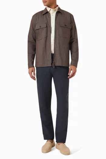 Zip Shirt Jacket