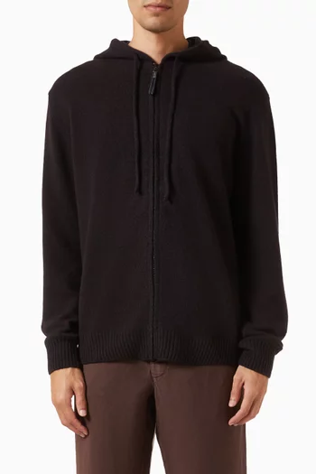 Zip Hoodie in Knit