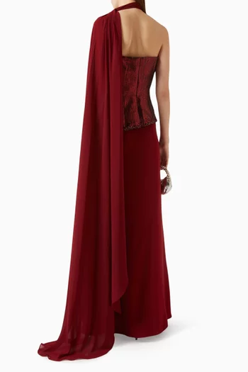 Raven Top & Skirt Set