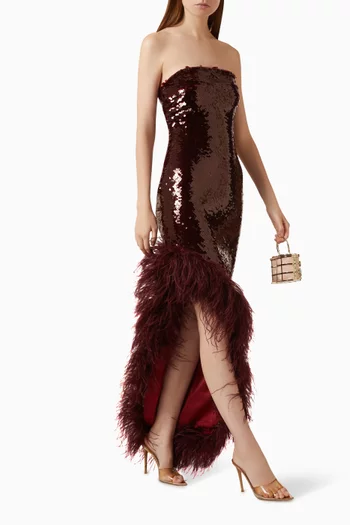 City Lights Sequin-embellished Dress