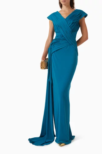 Off-shoulder Dress in Jersey