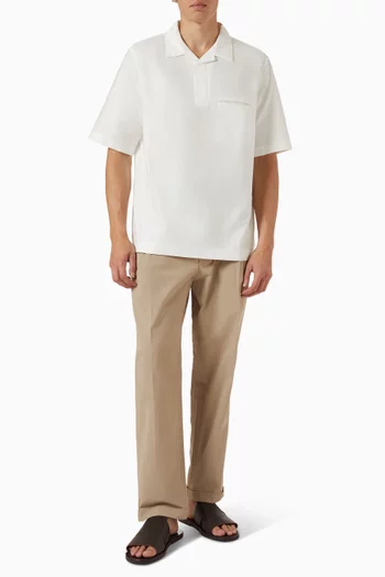 Pop-over Shirt in Cotton