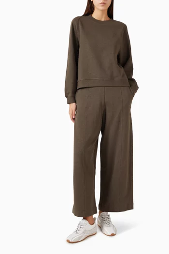 Raglan-sleeve Sweatshirt in Cotton