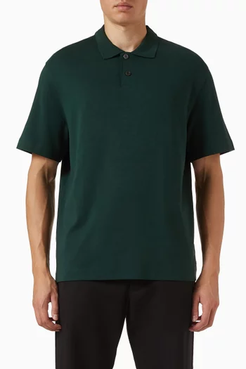 Knit Polo Shirt