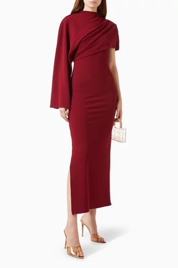 Magda Draped Dress