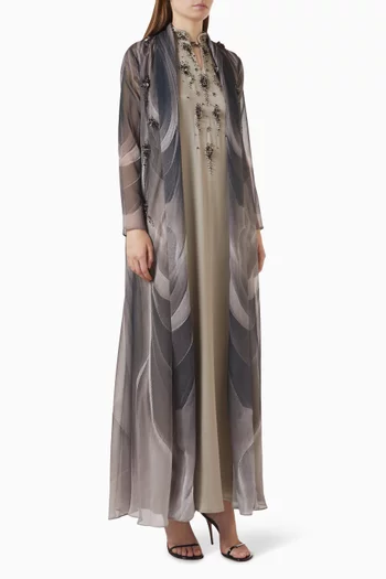 Embellished Abaya Set
