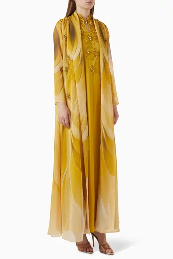 Embellished Abaya Set