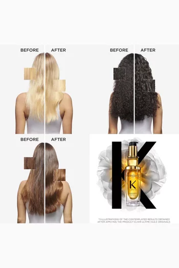 Iconic Hair Oil for Radiant Shine and Softness Set, 90ml + 30ml