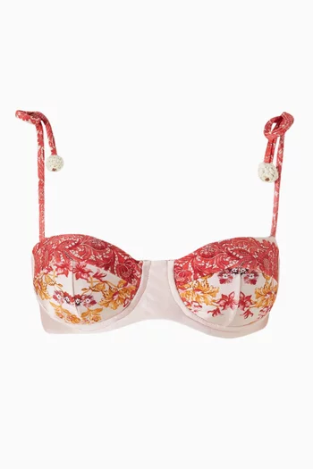 Antoniette Bikini Top