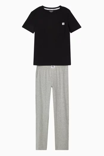 Knit Pyjama Set in Cotton