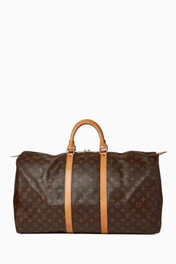 Keepall 55 Bag in Monogram Canvas