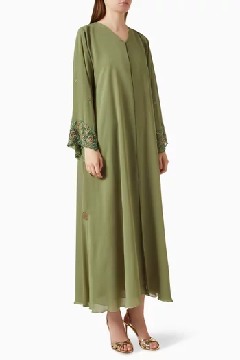 Bead-embellished Abaya