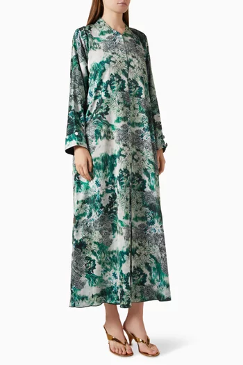 Printed Abaya