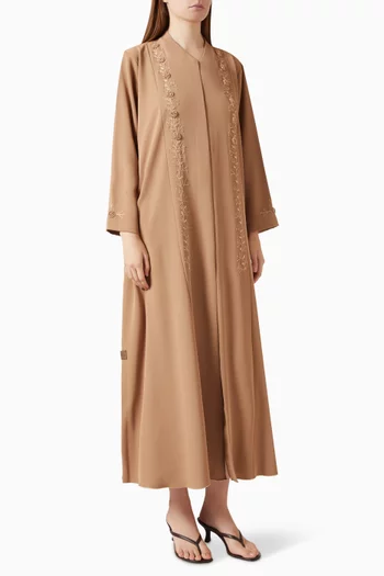 Bead-embellished Abaya