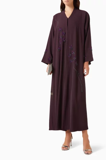 Bead-embellished Abaya