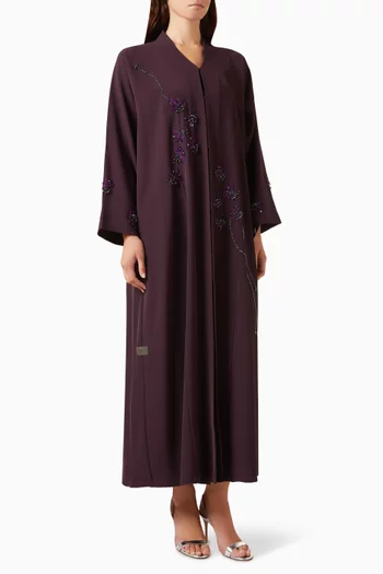Bead-embellished Abaya