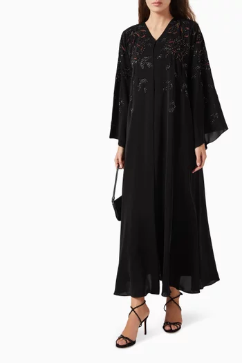 Bead-embellished Abaya