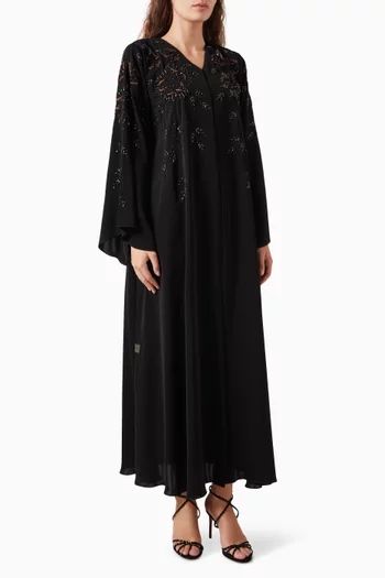 Bead-embellished Abaya