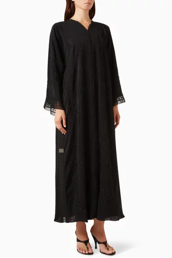 Bead-embellished Abaya
