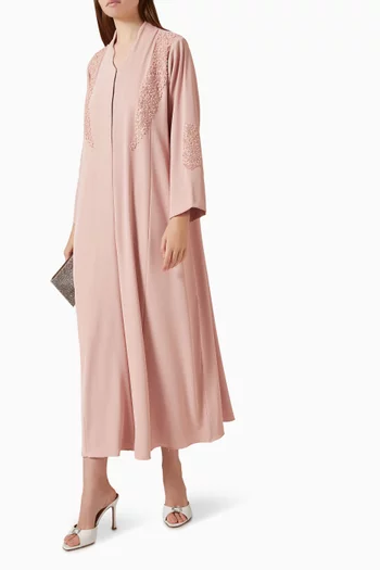 Bead-embellished Abaya