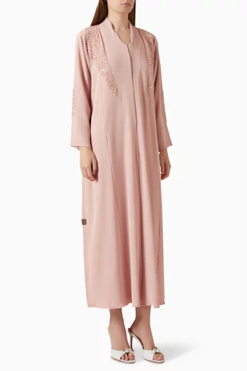 Bead-embellished Abaya