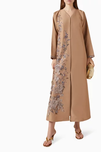 Bead-embellished Abaya