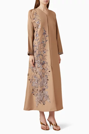 Bead-embellished Abaya