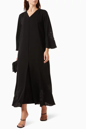 Bead-embellished Abaya
