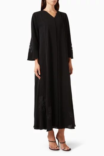 Bead-embellished Abaya