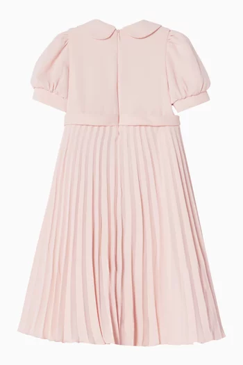 Ruffle Dress in Crepe