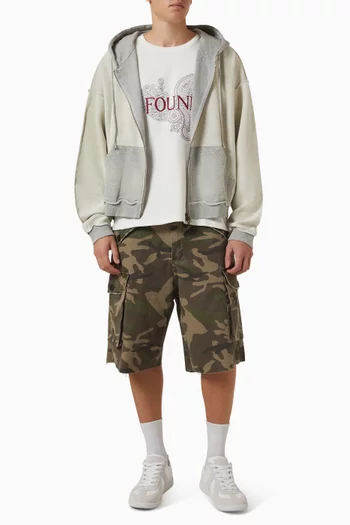 Inside-out Zip Hoodie