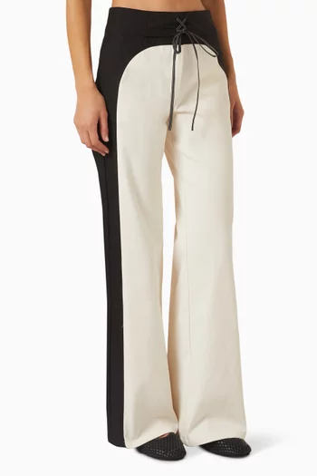 Puelo Straight-leg Pants in Canvas