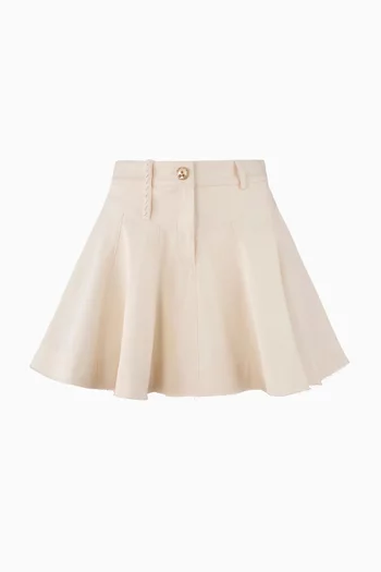 Janeiro Mini Skirt in Denim