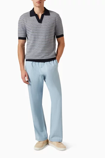 Rino Polo T-shirt in Cotton-cashmere