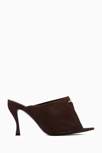 Midnight City 95 Mules in Suede