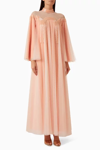 Bead-embellished Kaftan