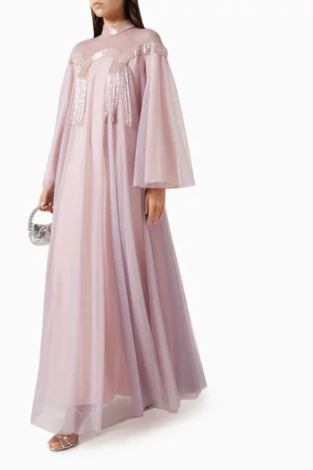Bead-embellished Kaftan