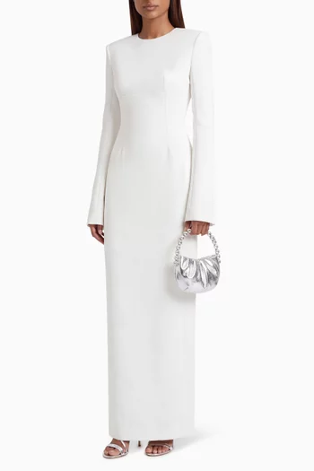The Corday Maxi Dress in Crepe