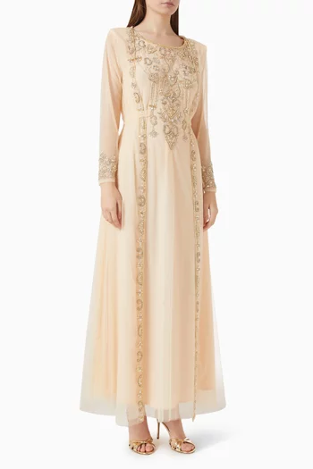Embellished Dress in Tulle