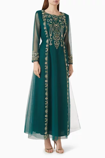 Embellished Dress in Tulle