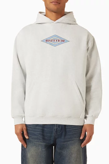 x Umbro Diamond Logo Pullover Hoodie in Cotton-blend