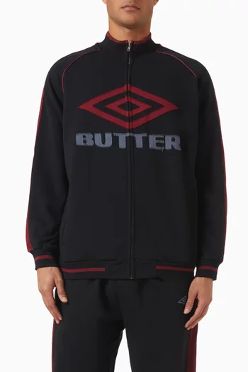 x Umbro Diamond Zip-through Jacket in Fleece